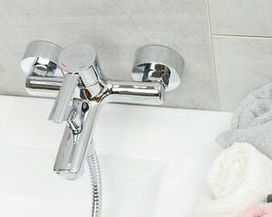 SOTBE UNICORN falra szerelhető kádtöltő csaptelep + zuhanyszett