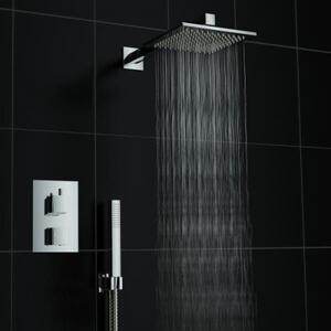 Stellman VIVID TR2 termosztátos zuhanycsaptelep Ultra Slim 20 cm -es zuhanyfej krom