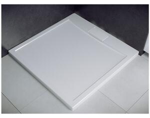 Manveld fehér, ULTRA Vékony zuhanytálca + SZIFON 90x90