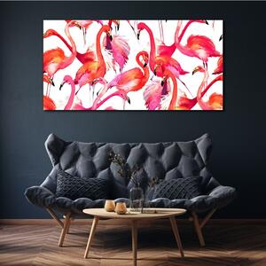 Vászonkép flamingó