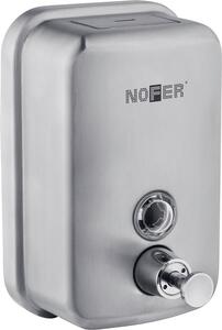 NOFER NOFER, Folyékony szappanadagoló 600 ml, rozsdamentes acél matt, 03001.06.S