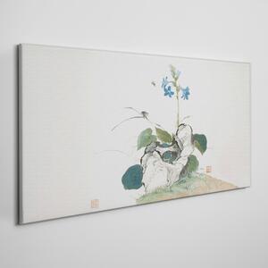Vászonkép Rovarok és virágok ju lian