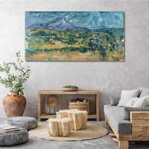 Vászonkép Mont Sainte Victoire Cézanne