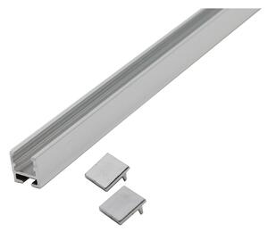 Mereo Novea, alsó ALU szalag CK1060xH-hoz, 2 db fedéllel, 80 cm hosszú, MER-CKND251W01