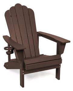 Barna műanyag kerti fotel Adirondack – Bonami Selection