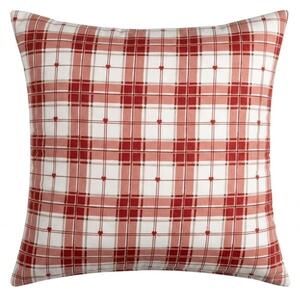 Flanel párnahuzat TARTAN HEART 45x45 cm, színes