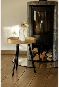 Bambusz kerek tárolóasztal ø 40 cm Loft – Wenko