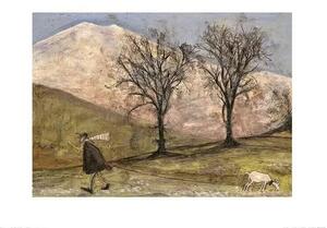 Művészeti nyomat Sam Toft - Walking with Mansfield, Sam Toft, (40 x 30 cm)