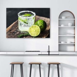 Gario Vászonkép Üdíto ital lime-mal Méret: 60 x 40 cm