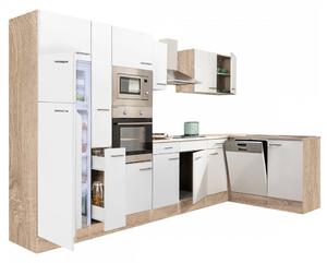 Yorki 370 sarok konyhabútor felülfagyasztós hűtős kivitelben