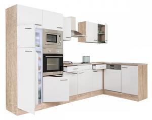 Yorki 340 sarok konyhabútor felülfagyasztós hűtős kivitelben