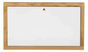 Brenta fehér falra szerelhető, lehajtható asztal - Woodman