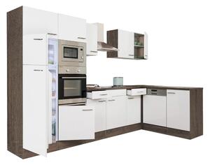 Yorki 340 sarok konyhabútor felülfagyasztós hűtős kivitelben