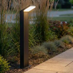 Arcchio LED-es útvilágítás Yolena, 100 cm, antracit, alumínium, Fekete, Alumínium, Modern