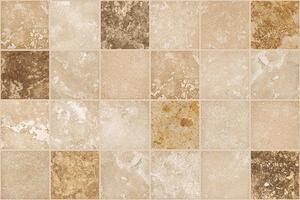 3D PVC falpanel Tile Marble brown, 60 cm magas