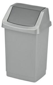 Curver Click-It waste bin tiltable 50L granite (CUR000280)