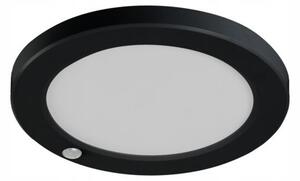 Oprawa downlight LED z czujnikiem ERGA PIR 17W CCT-B max 1600lm 3000-6500K ciepła/neutralna/zimna IP20 5 lat Gwar. czarny 24605