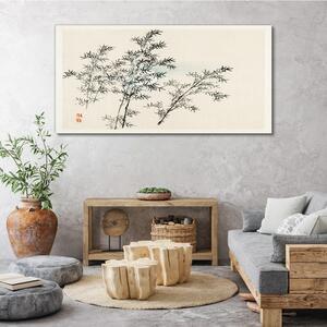 Vászonkép Ázsiai faágak