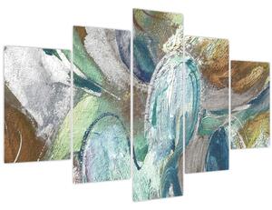 Kép - Absztrakt figurás festészet (150x105 cm)