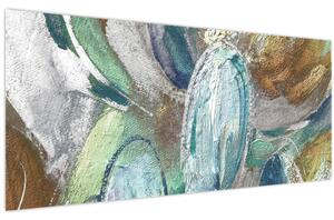 Kép - Absztrakt figurás festészet (120x50 cm)