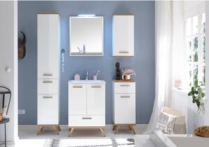 Fehér szekrény mosdókagyló nélkül 61x88 cm Set 923 - Pelipal