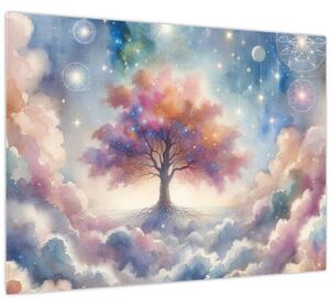 Kép – Életfa a felhőkben (70x50 cm)