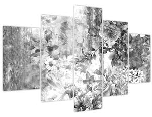 Kép - Romantikus kert (150x105 cm)