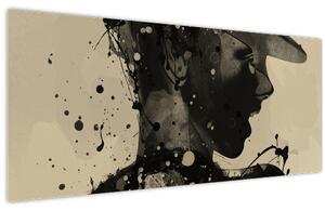Kép - Jazz nő (120x50 cm)