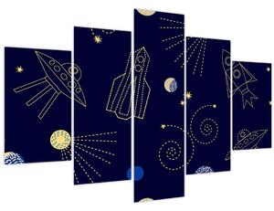 Kép - Univerzum (150x105 cm)