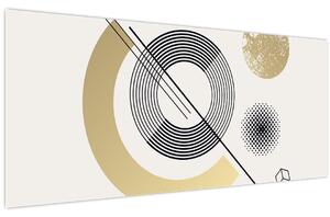 Kép - Geometriai formák N⁰2 (120x50 cm)