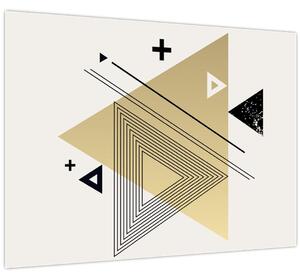 Kép - Geometriai formák N⁰4 (70x50 cm)