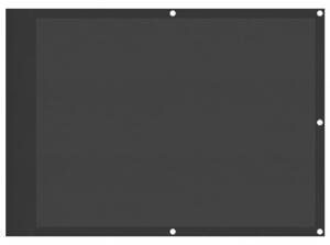 VidaXL fekete 100% oxford poliészter erkélyparaván 75 x 1000 cm