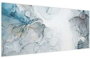 Kép - Kék márvány (120x50 cm)
