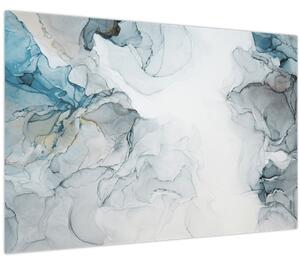 Kép - Kék márvány (90x60 cm)