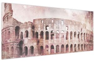Kép - Vintage képeslap a városról N⁰2 (120x50 cm)