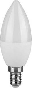 V-Tac LED Gyertya Égő - 3.7 W, E14, Hideg Fehér