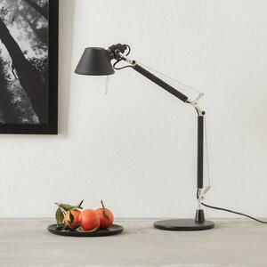 Artemide Tolomeo Micro asztali világítás, fekete, Fekete, Dolgozószoba / Iroda, Alumínium, Dizájn