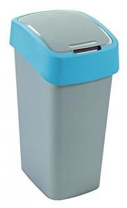 Curver Pacific Flip Bin billenős szelektív hulladékgyűjtő 45l kék/szürke (217818)