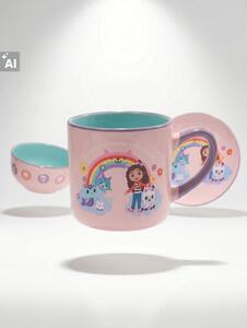Sinsay - Gabby’s Dollhouse kerámia bögre füllel - többszínű