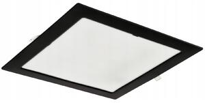 Oprawa downlight P/T kwadrat 6W 660lm 4000K IP20 czarny DL-1 EC20467