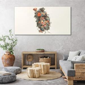 Vászonkép Növényvirág váza