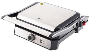 Elektromos grill, szendvicssütő, kenyérpirító, kihajtható, 2000W GK200