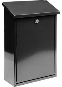 VOREL Postaláda, 400×250×100 mm, fekete