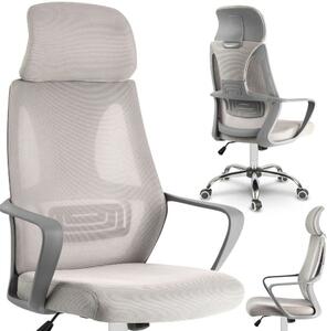 Sofotel Praga micro-hálós ergonomikus Irodai szék - Szürke