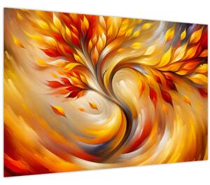 Kép - Őszi fa (90x60 cm)