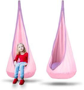 NeoSport egyszemélyes Csepphinta, párnás, 140x55 cm, 80 kg - Rózsaszín