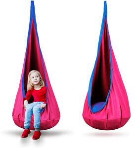 NeoSport egyszemélyes Csepphinta, párnás, 140x55 cm, 80 kg - Rózsaszín