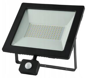 Projektor LED 100W 11500lm 4000K Premium z czujnikiem czarny IP44 GW-0017