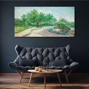 Vászonkép Természet fa van Gogh