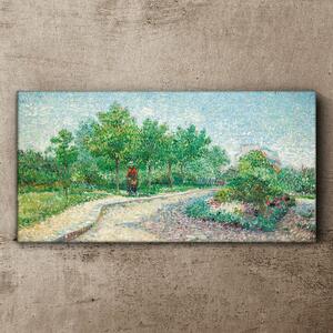 Vászonkép Természet fa van Gogh